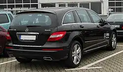 2011–2012 Mercedes-Benz R-Class Rear