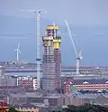 Tower under construction, May 2008
