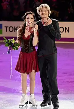 Meryl Davis and Charlie White at the 2013 World Championships