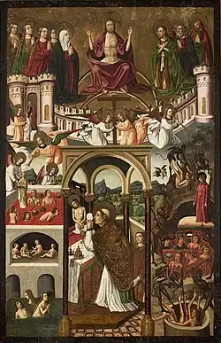 As part of a Spanish Last Judgement, 1500–1520