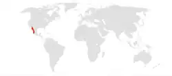 Map of range