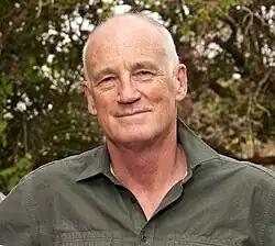 Photograph of Michael Daly on vacation in Zambia