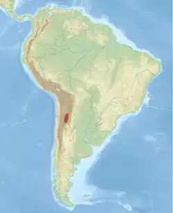 Map of range
