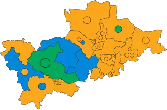 2023 results map