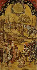 Mexican Baroque, The Conquest of Mexico. Table VIII, Gonzales, 1696/1715