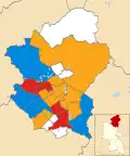 2003 results map