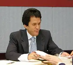 Albom at the September 2, 2010, book signing