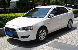 A Mitsubishi Lancer EX produced by Soueast