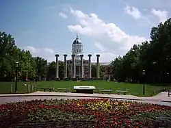 Jesse Hall and the Quad