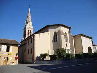 The church in Monferran-Savès