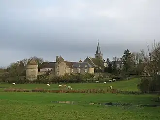 A general view of Montigny-sur-Canne