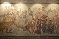 Mosaic panel depicting the Triumph of Bacchus