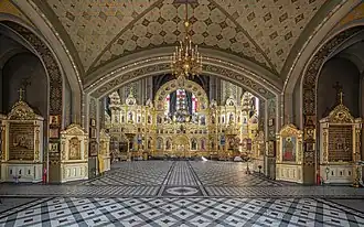 Interior of the New Katholikon