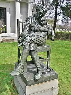 Motherless (1897), George Anderson Lawson, sculptor