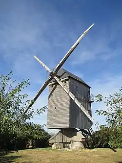 The Chesnay windmill in Moutiers