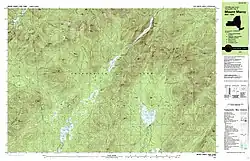 The southern half of same area about a century later (1979) in a 7.5- by 15-minute metric map at 1:25,000.