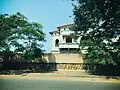 Mansion prepared for demolition Av. Kim Il Sung