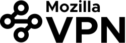 Logo of the Mozilla VPN service