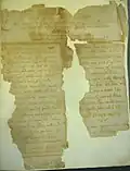 Poem in Latin written by Paul Paus in memory of his father Peter Paus in 1653