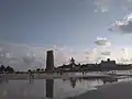 Murudeshwar temple from beach