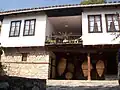 The house of the Jovanov family in the old part of Tetovo in which CPM was formed
