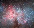 The nucleus of NGC 5253 imaged by the Hubble Space Telescope