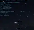 Location of NGC 5844 (Using the open source software Stellarium)