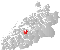 Tresfjord within Møre og Romsdal