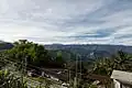 The mountain range as seen from Ranau District
