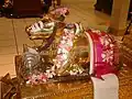 This the Nandi at the Temple