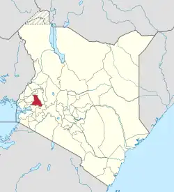 Location in Kenya