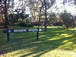 Grasmere Reserve is accessed via Grasmere Cres. There is a playground.
