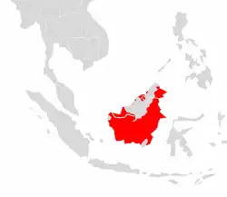 Map of range