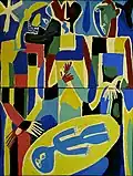 Magi, 1981, oil canvas, 128х102
