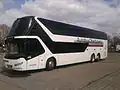 2011 model year Skyliner L N1222 operated by AutobusOberbayern&nbsp;[de] in Germany