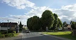 Centre of Nevřeň