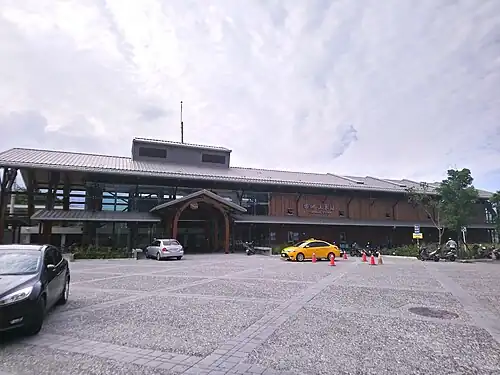 Chishang railway station entrance