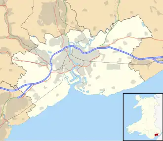 Rodney Parade is located in Newport