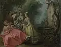 Les Heures du Jour (The Hours of the Day) - le midi, 1741 National Gallery London