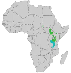 Map of range
