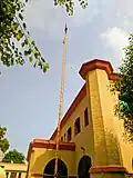 Nishan Sahib at Gurudwara Beri Sahib