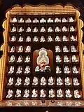 Buddha statues in the palace