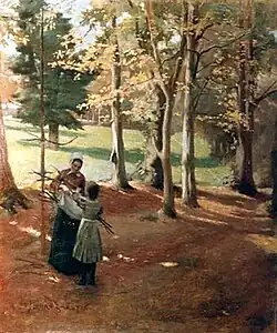 Autumn, 1882, oil on canvas