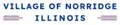 Official seal of Norridge, Illinois