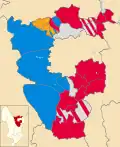2007 results map