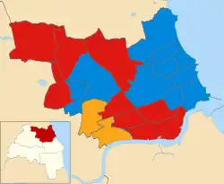 2007 results map