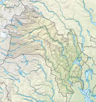 Juklevatnet is located in Buskerud