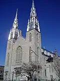 The seat of the Archdiocese of Ottawa is Notre-Dame Cathedral Basilica.