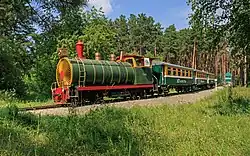 Modified diesel locomotive