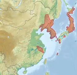 Map of range